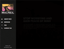Tablet Screenshot of macneilcapital.com